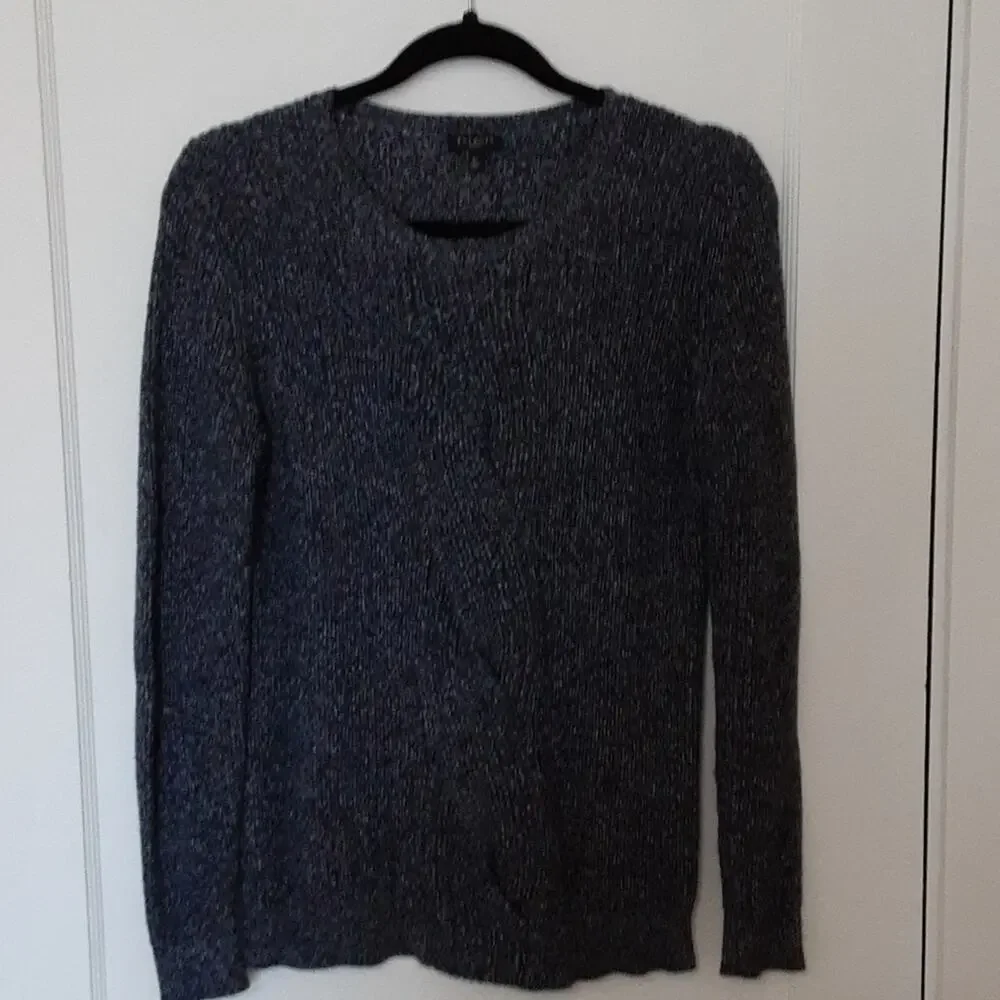 Talbots Marled knit 100% Cotton Sweater small petite